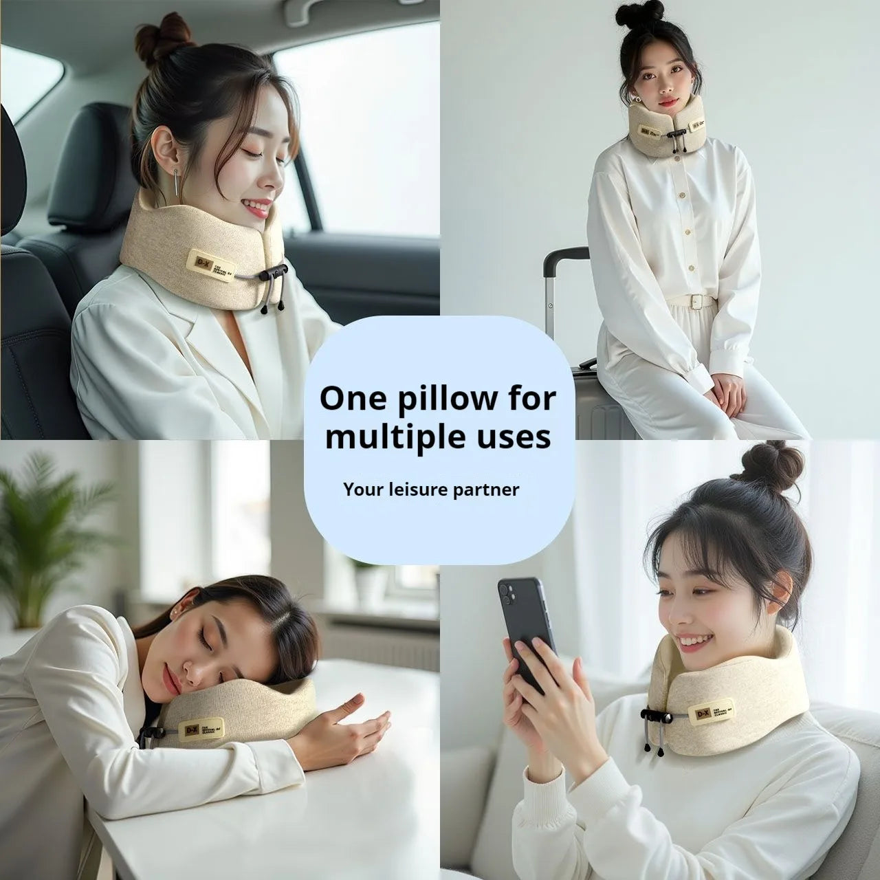Zen 360 U Shaped Memory Foam Neck Pillows
