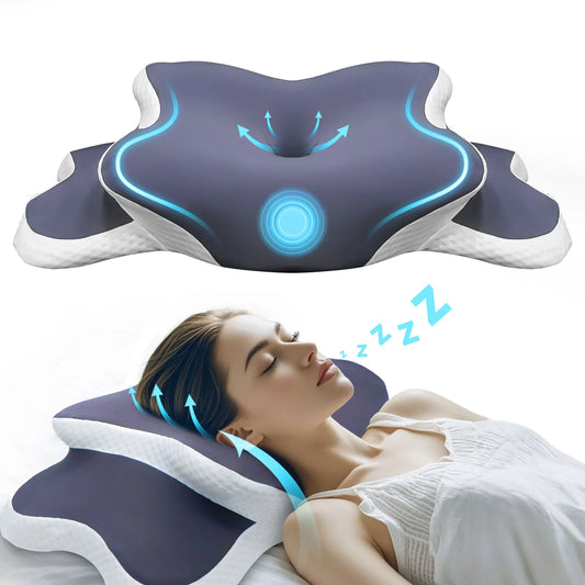Zen Ergonomic Orthopedic Neck Support Memory Foam Pillow